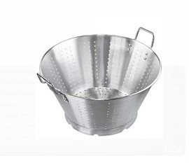SS Conical Colander With Double Handle 32 CM