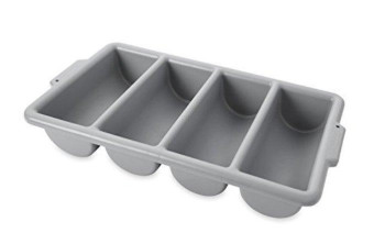 4 Compartment Cutlery Tray – Grey