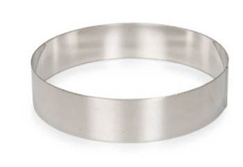 Stainless Steel Round Cake Ring - 28 X 5 Cm