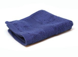 Face Towel - 30 x 30 Cm - 600 gsm - Navy Blue