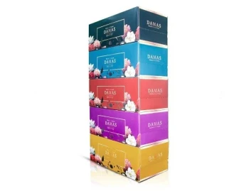 Damas - High-Quality Hygienic Tissue Paper 22 x 20 cm - 5 x 200 Pcs