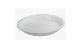 Foma Plain Plate - 10 Inch - 500 Pcs/Box - White