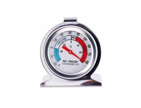 Stainless Steel, Freezer Dial Thermometer Ø 50 Mm - 20°c to 20 °c