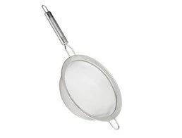Single Fine Mesh Strainer - Steel Handle - 22 Cm
