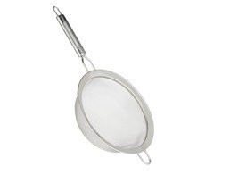 Single Fine Mesh Strainer - Steel Handle - 18 Cm