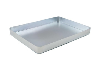 Aluminium Service Tray - 33 x 24 x 3 Cm