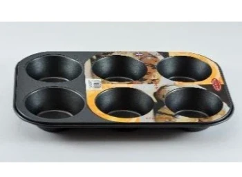 6 Cup Mini Muffin Pan, Home Maker - Cup Dia 7 cm