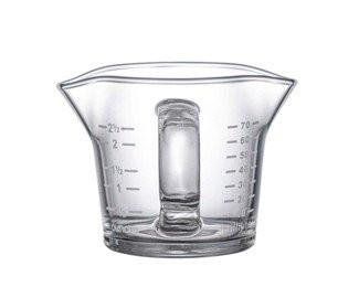 Double Spout Espresso Shot Glass - 70ml