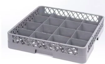 Glass Rack - 	16 Compartment