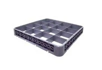 Glass Rack Extensions - Gray 16 Compartment