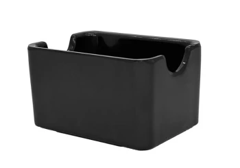 Sugar Packet Holder - 9 x 6 x 5 cm - Black