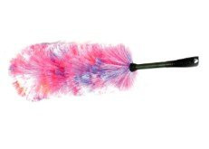 Feather Duster Black Handle - 62 Cm