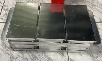 Aluminium Bread Mould set of 3 container