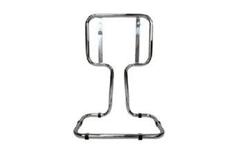 Double Chrome Fire Extinguisher Stand