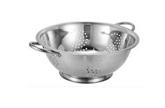 SS Bowl shape Colander 5 QT, 28 cm	28.5 x 10 Cm