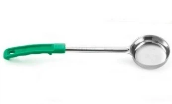 St. Steel side basting spoon  green range