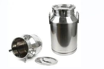 Stainless Steel Milk (Heavy Duty) Can with Sealed Lid -35 ltrs