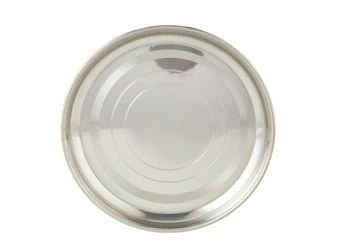 RAJ - Steel Silver Touch Thali - 45 Cm