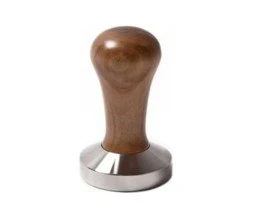 SS Coffee Tamper With Wooden Handle - 57.4 MM