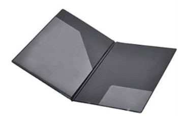 Bill Folder - Black - 150 x 250 MM