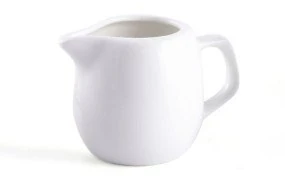 Porceletta Ivory Porcelain Creamer  - 120 ML
