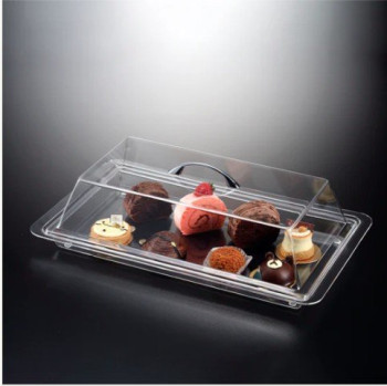 Vague Acrylic Bread Box Rectangular 60 cm