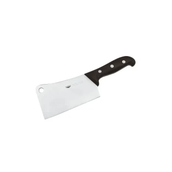 Paderno, Meat Cleaver, 22 cm Blade, Black Handle