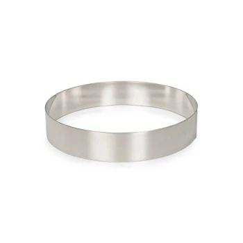 Stainless Steel Round Cake Ring _ 7.5 x 4.5 Cm