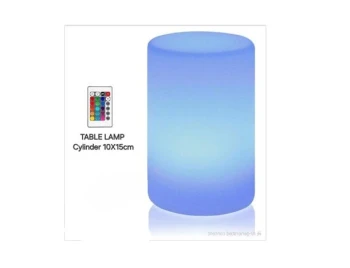 Cylinder  RGBW LED Table Lamp