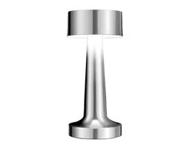 Rechargeable Table lamp silver