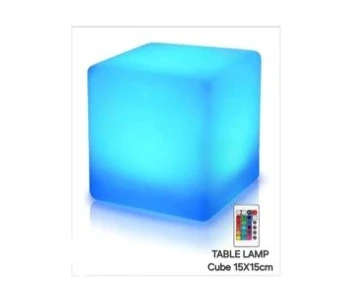 Cube RGBW LED Table Lamp - 15 x 15 cm