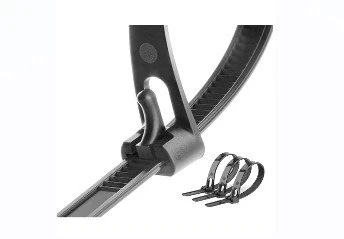 Heavy Duty Zip Tie Thick Black Cable Ties Reusable  - 12 Inch - 100 Pack