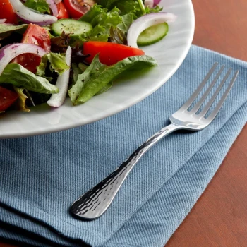 Acopa Industry 6 3/4" 18/0 Stainless Steel Heavy Weight Salad / Dessert Fork - 12/Case