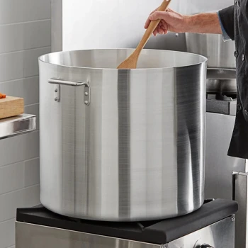 Choice 100 Qt. Heavy Weight Aluminum Stock Pot