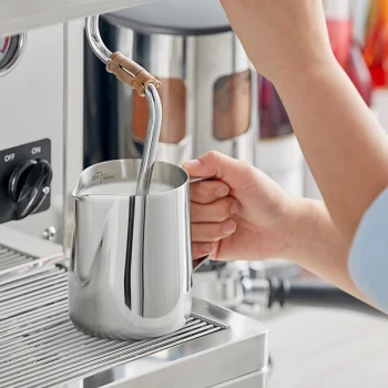 Estella Caffe 20 oz. Stainless Steel Frothing Pitcher with Measuring Lines