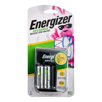 Energizer Recharge Basic NiMH Battery Charger for AA and AAA Batteries CHVCWB2