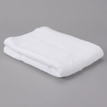 Oxford Gold Cam 20" x 30" Cotton/Poly Bathmat with 100% Cotton Loops and Cam Border 7 lb. - 60/Case
