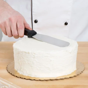 Ateco 1306 6" Blade Straight Baking / Icing Spatula with Plastic Handle
