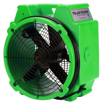 B-Air PBX24-GN Polar Bear Green Axial Fan High Velocity Air Mover - 1/4 hp