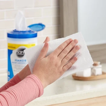 Sani Professional 7 1/2" x 5" 300-Count Instant Sanitizing Hand Wipes