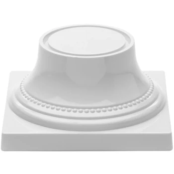Elite Global Solutions M74P Venetian 3 3/4" White Base