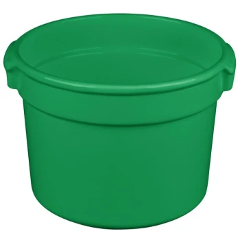 TableCraft CW1310GN 11 Qt. Green Cast Aluminum Bain Marie Soup Bowl