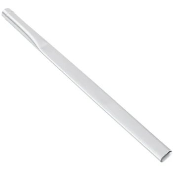 Delfin Industrial TA.0154.0000 39 5/16" Aluminum 45 Degree Cut End Lance for Vacuum Cleaners - 2" Diameter