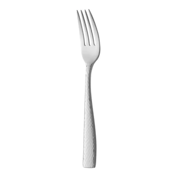 Sola the Netherlands Aura 7 1/4" 18/10 Stainless Steel Extra Heavy Weight Salad / Dessert Fork - 12/Case