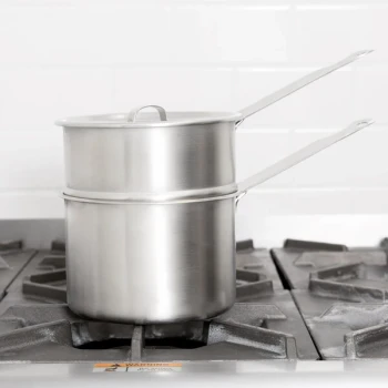 Vollrath 77020 2 Qt. Stainless Steel Double Boiler Set