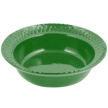 Bon Chef 2307 2.5 Qt. Calypso Green Sandstone Finish Cast Aluminum Trellis Bowl