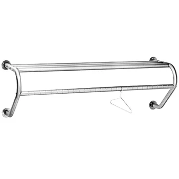 Advance Tabco WGR-6 72" Wall Mounted Stainless Steel Garment Cleanroom Rack