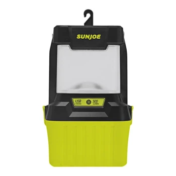 Sun Joe iON+ Cordless LED Lantern with 2.0 Ah Battery and Charger 24V-LGT500-LTE - 24V