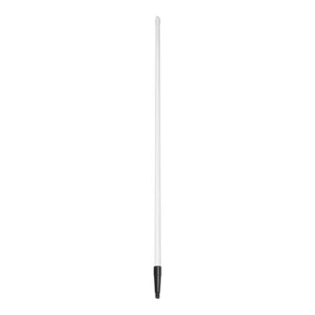 Carlisle Sparta 4022002 60" White Tapered / Threaded Fiberglass Broom / Squeegee Handle