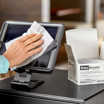 PDI Healthcare 5" x 8" Easy Screen Cleaning Wipes - 50/Box